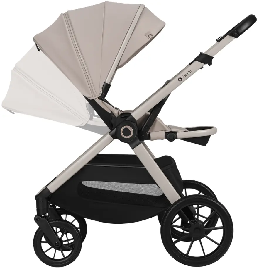 Carucior modular 2in1 Lionelo Layla (Beige Sand) - 3