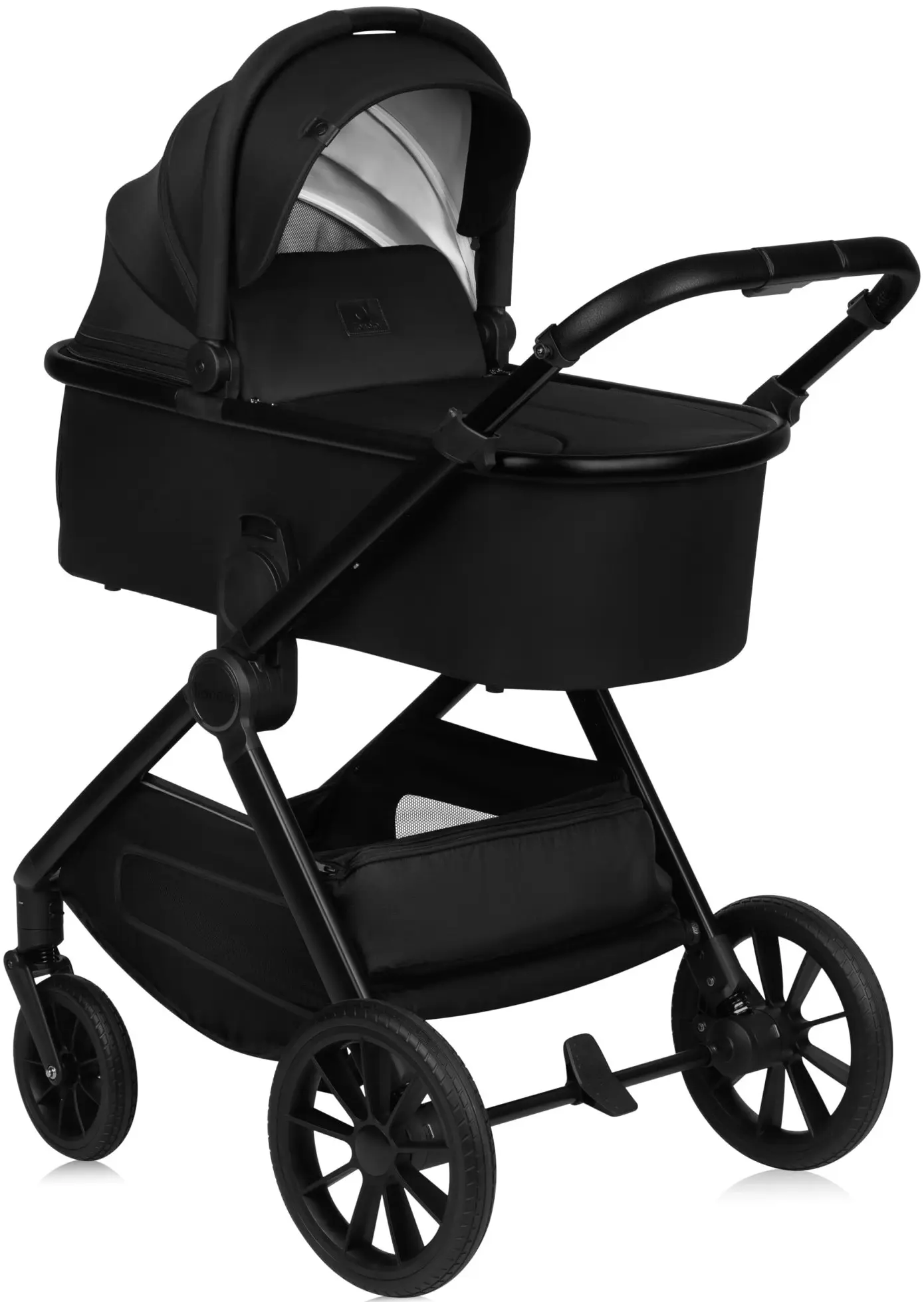 Коляска модульная 2в1 Lionelo Layla (Black Onyx)