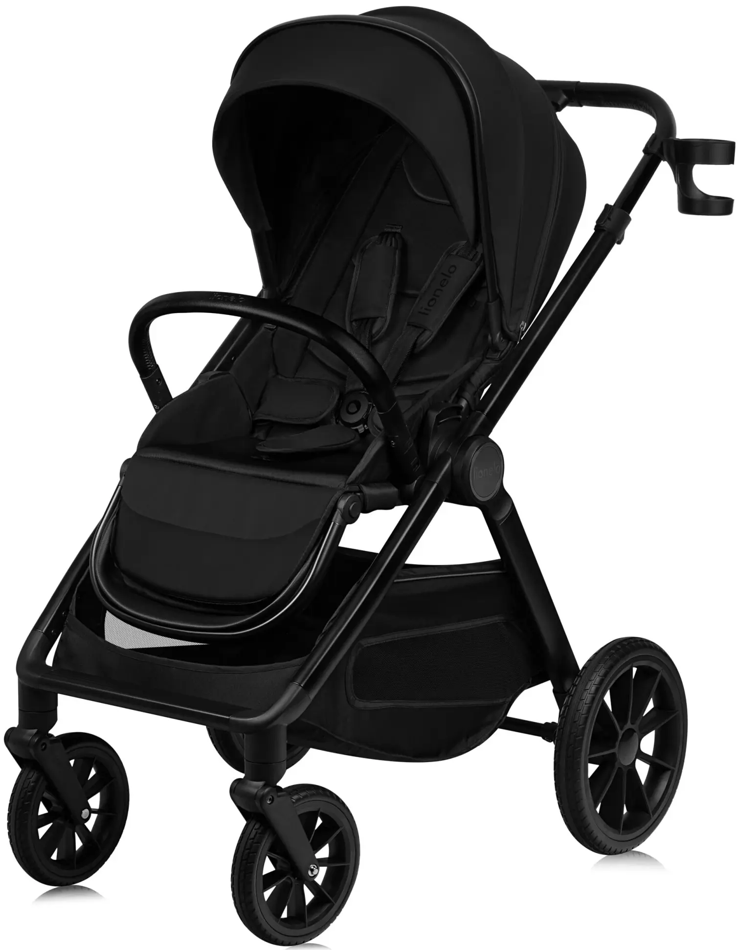 Коляска модульная 2в1 Lionelo Layla (Black Onyx)