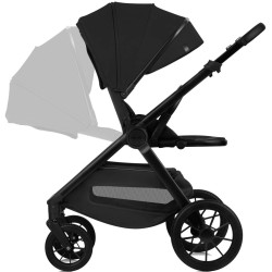 Коляска модульная 2в1 Lionelo Layla (Black Onyx) Thumb