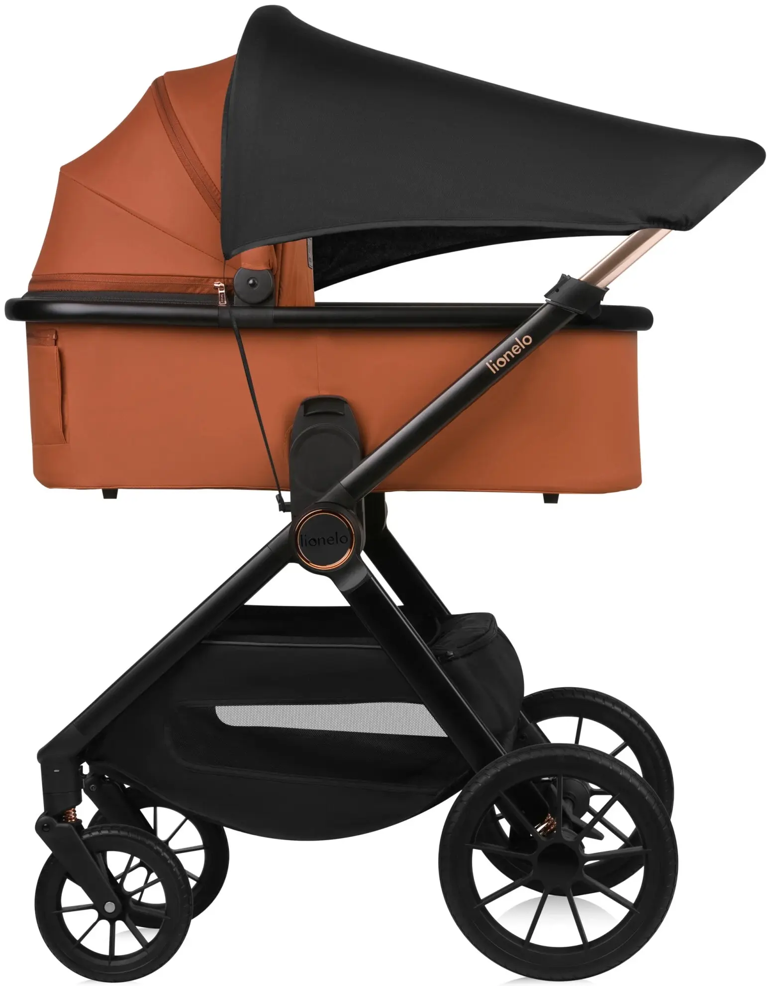 Коляска модульная 2в1 Lionelo Layla (Brown Rust)