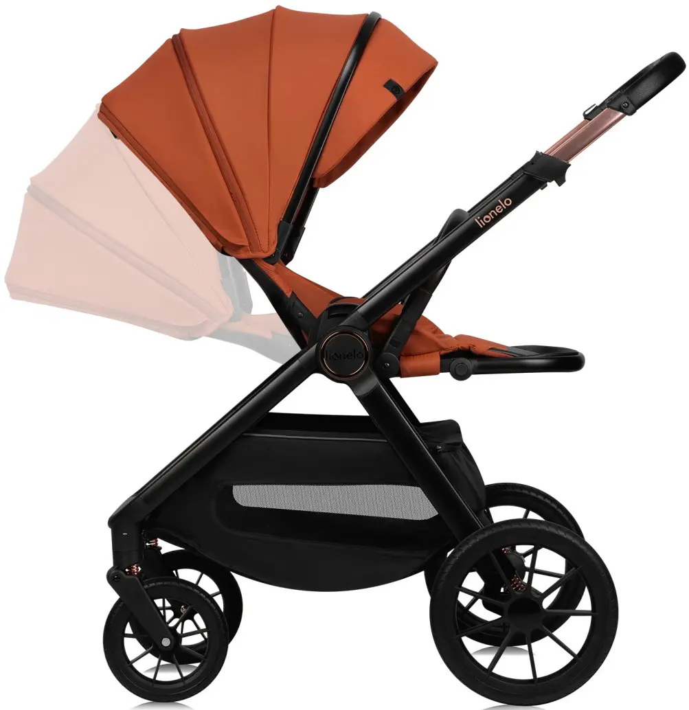 Коляска модульная 2в1 Lionelo Layla (Brown Rust)