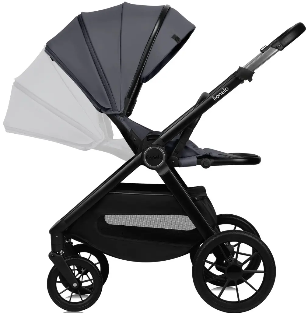 Carucior modular 2in1 Lionelo Layla (Grey Stone)