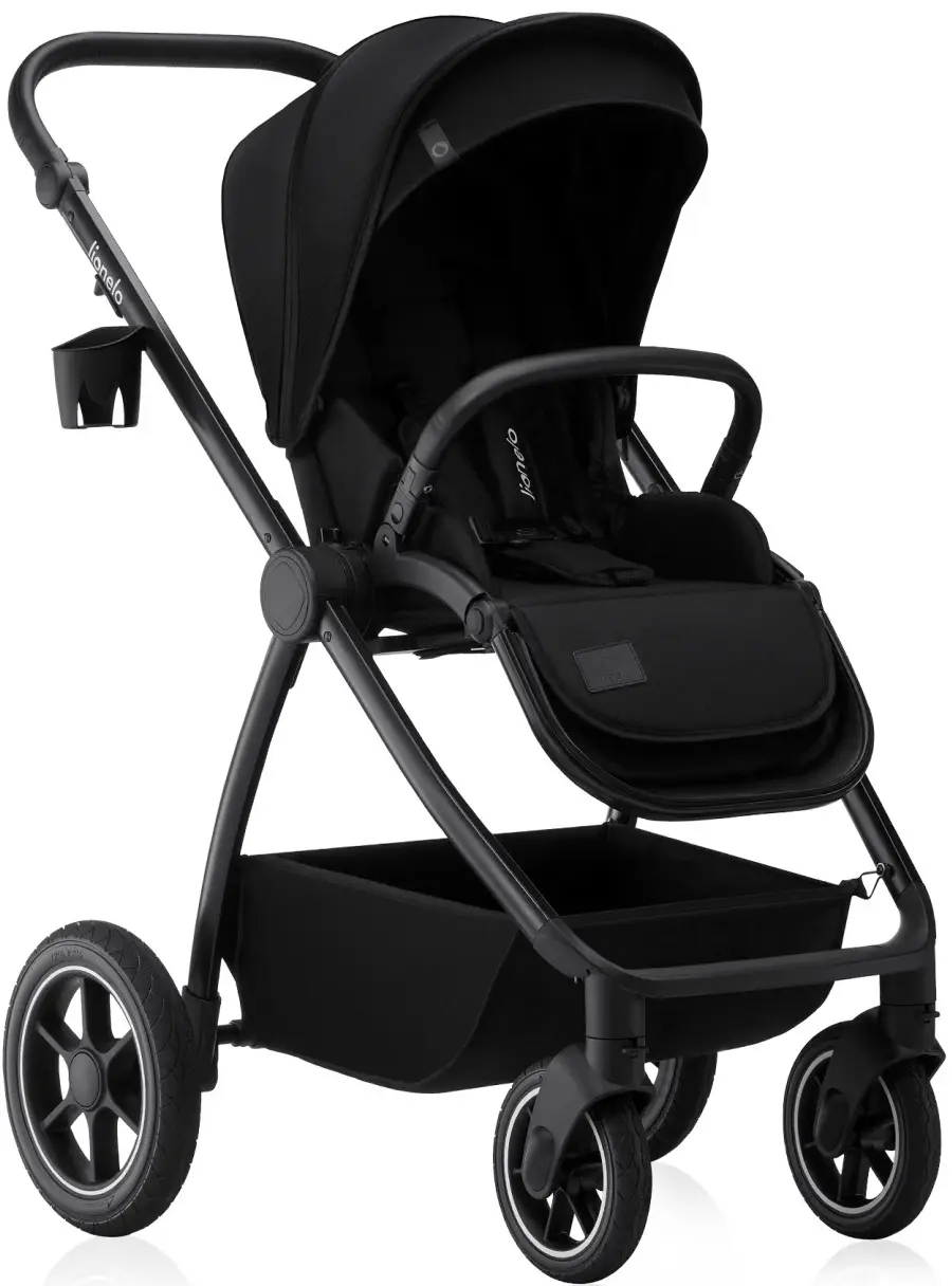Carucior modular 2in1 Lionelo Meril (Black Onyx)