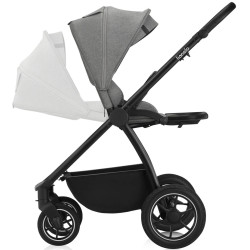 Коляска модульная 2в1 Lionelo Meril (Grey Stone) Thumb