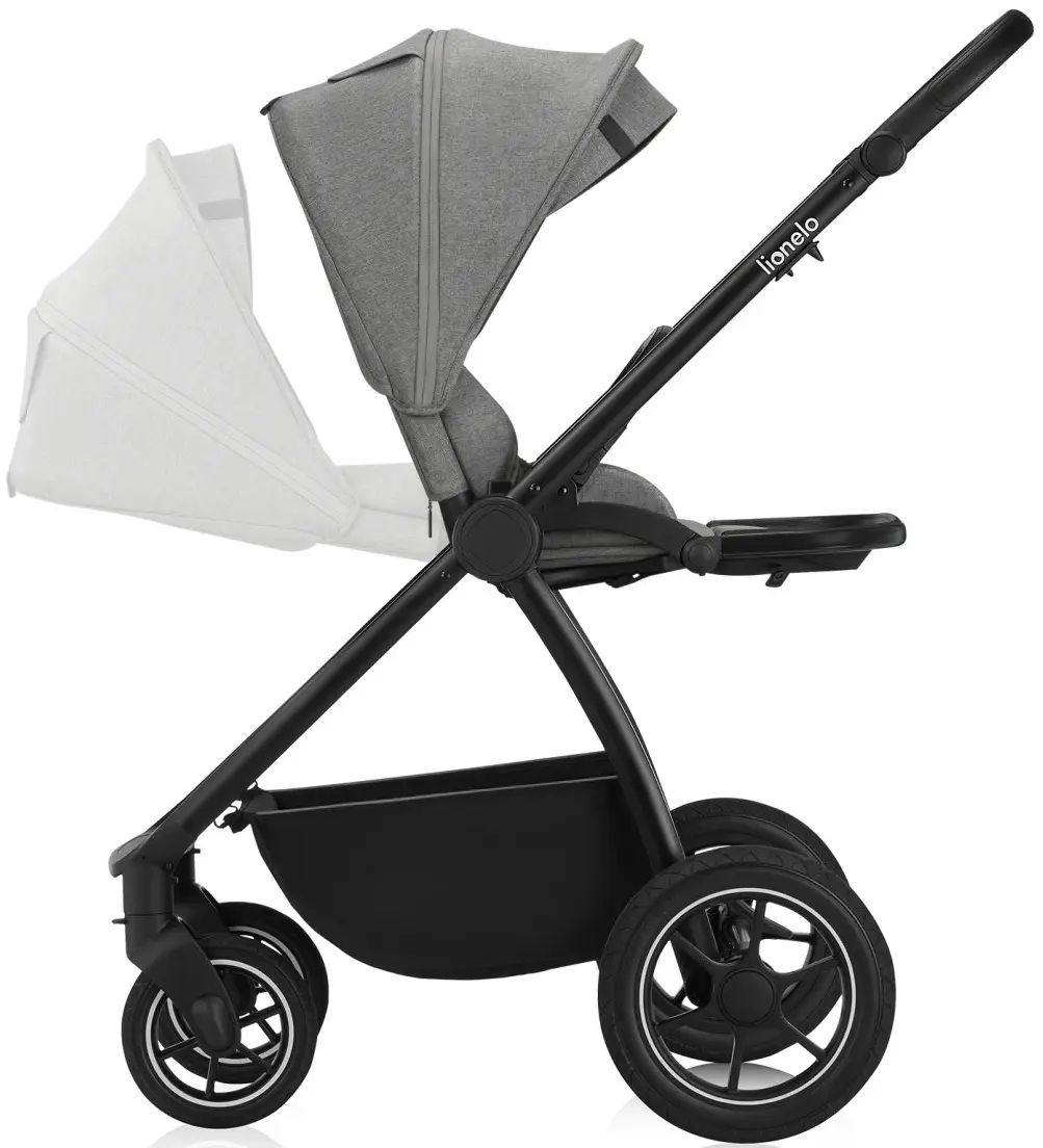 Коляска модульная 2в1 Lionelo Meril (Grey Stone)