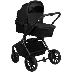 Коляска модульная 2в1 Lionelo Mika Plus (Black Onyx) Thumb
