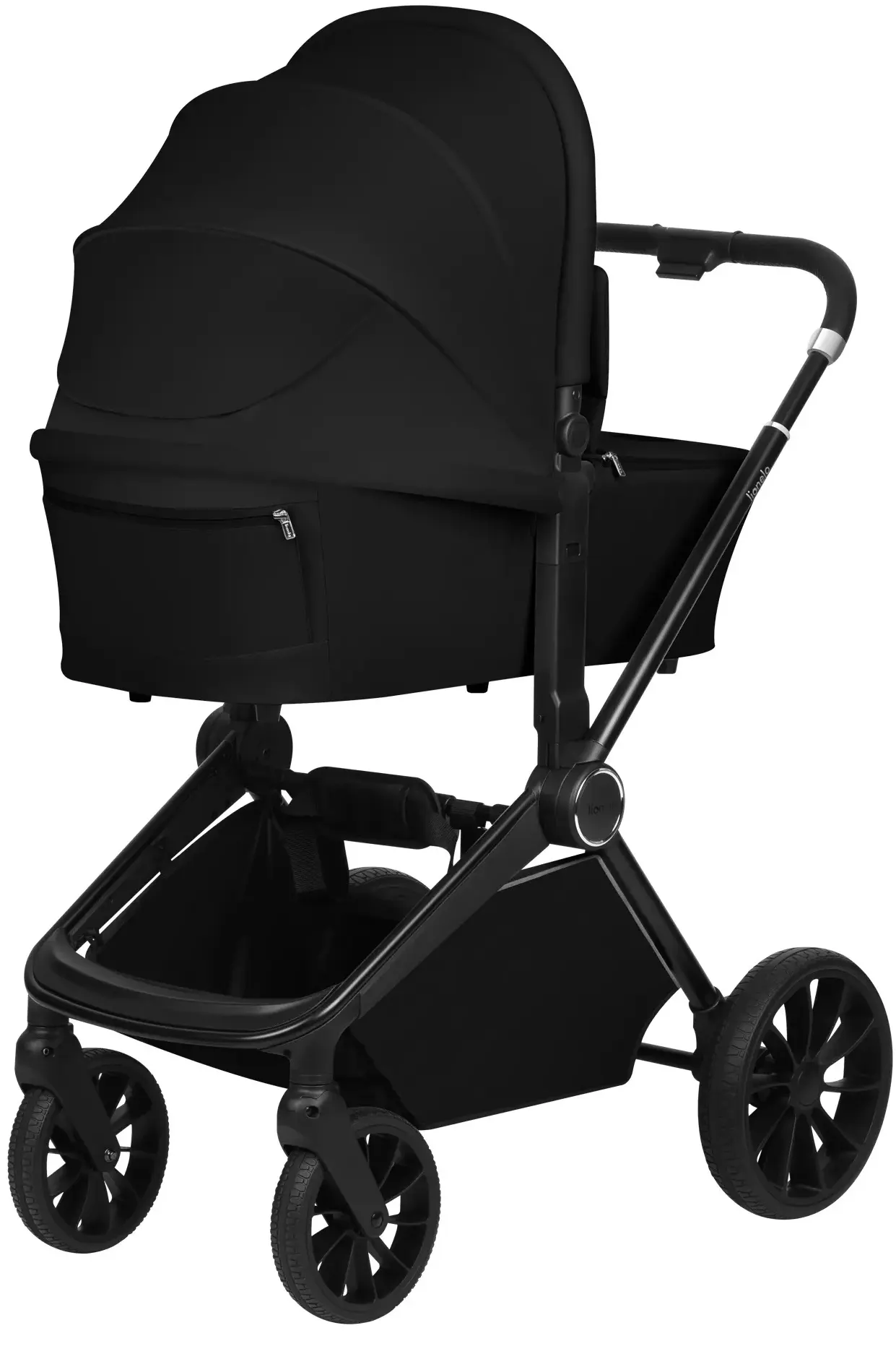 Коляска модульная 2в1 Lionelo Mika Plus (Black Onyx)