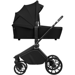 Коляска модульная 2в1 Lionelo Mika Plus (Black Onyx)