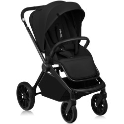 Коляска модульная 2в1 Lionelo Mika Plus (Black Onyx) Thumb