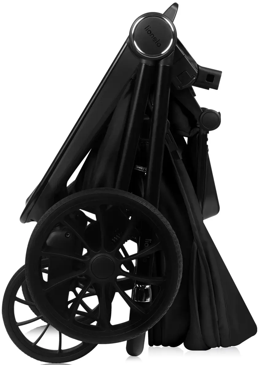 Коляска модульная 2в1 Lionelo Mika Plus (Black Onyx)