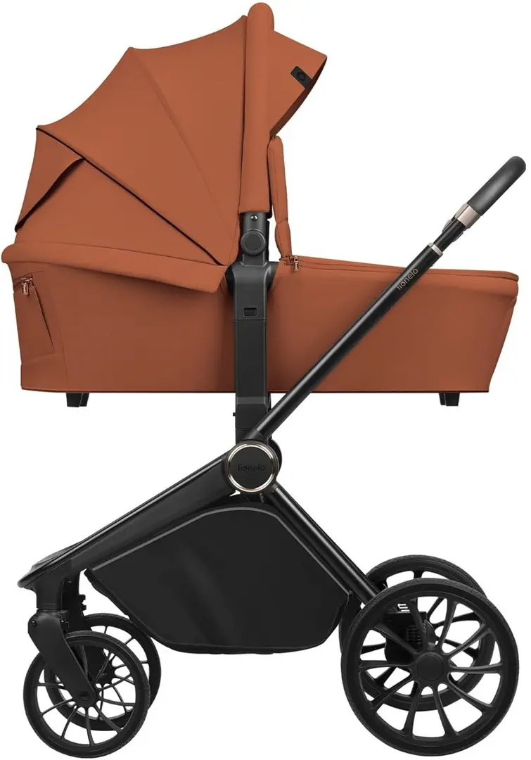 Коляска модульная 2в1 Lionelo Mika Plus (Brown Rust)