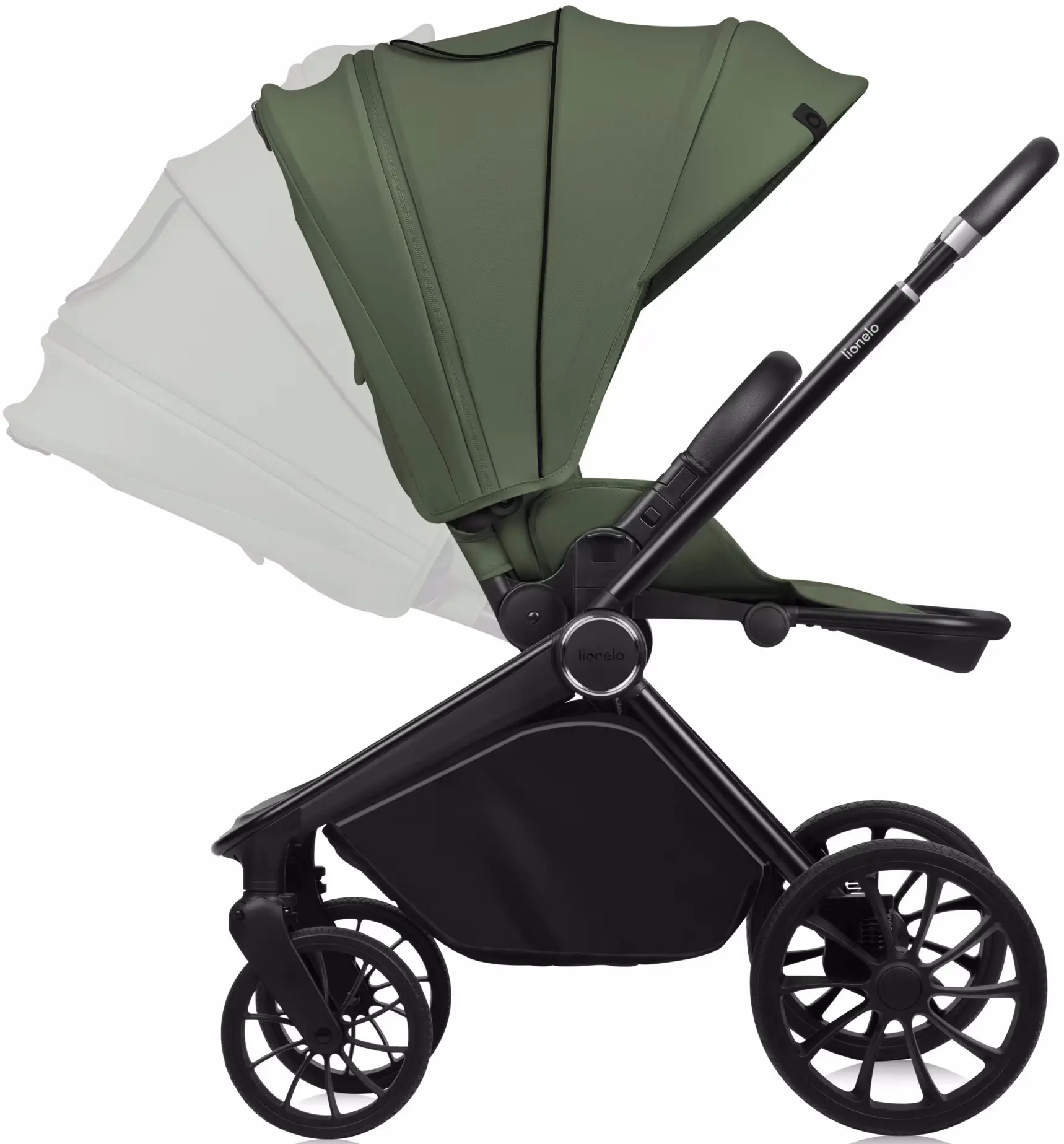 Carucior modular 2in1 Lionelo Mika Plus (Green Olive)