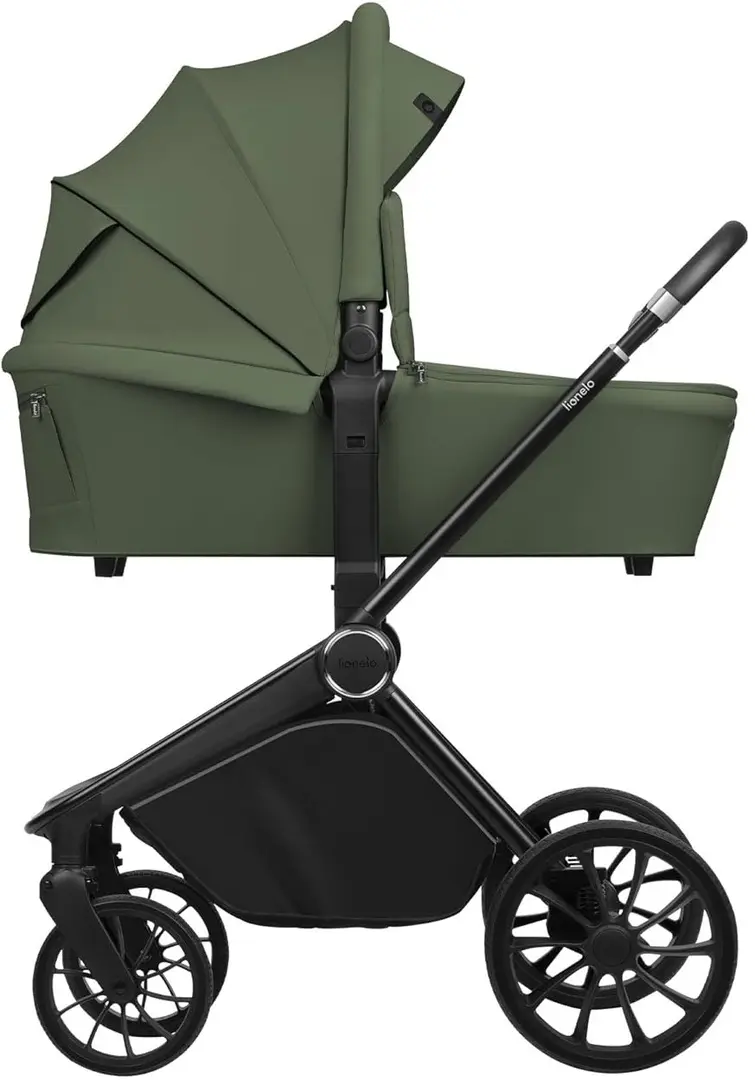 Carucior modular 2in1 Lionelo Mika Plus (Green Olive)