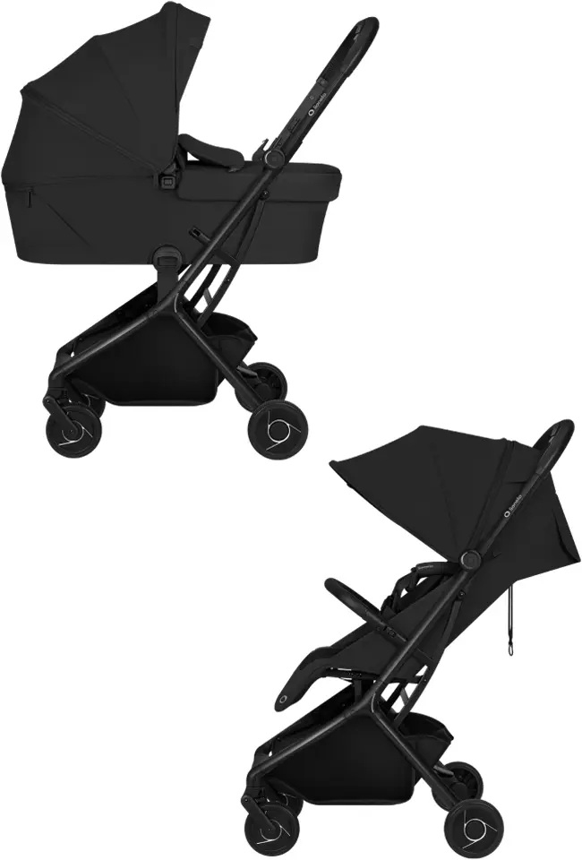 Carucior modular 2in1 Lionelo Sia Flex (Black Onyx) - 2