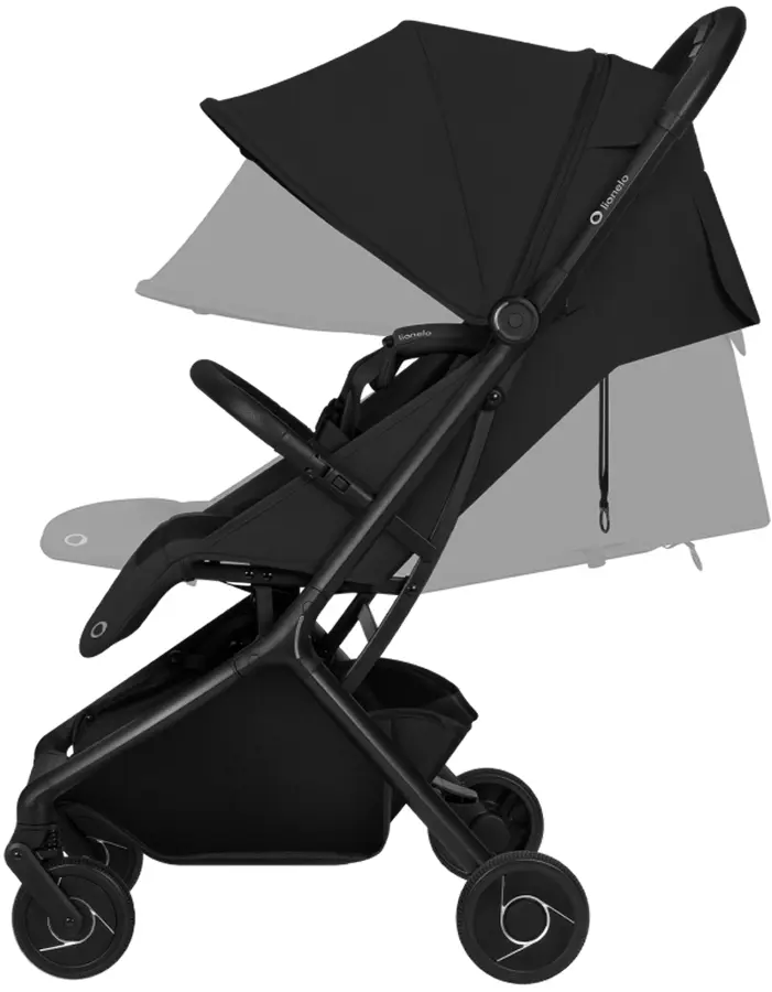 Carucior modular 2in1 Lionelo Sia Flex (Black Onyx) - 3