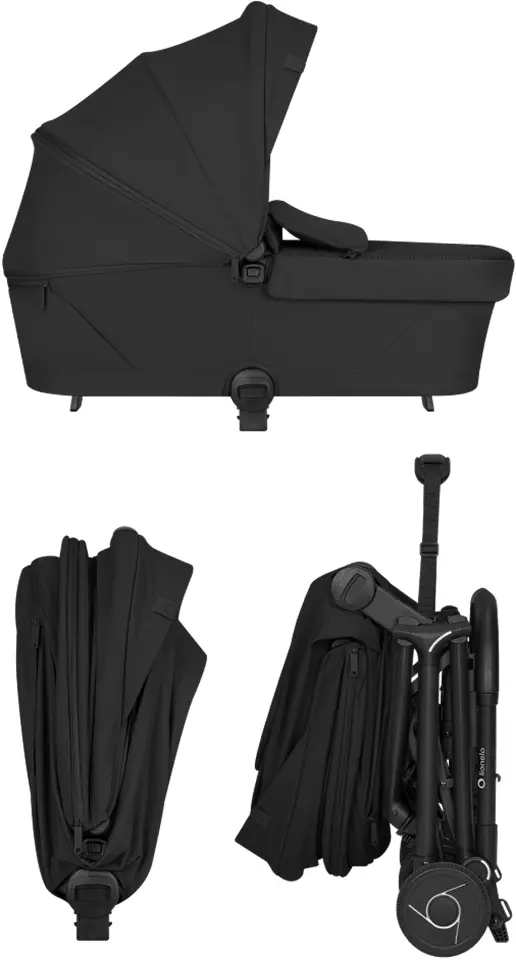 Carucior modular 2in1 Lionelo Sia Flex (Black Onyx) - 7