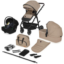 Carucior modular 3in1 Lionelo Bianka (Beige Sand) Thumb