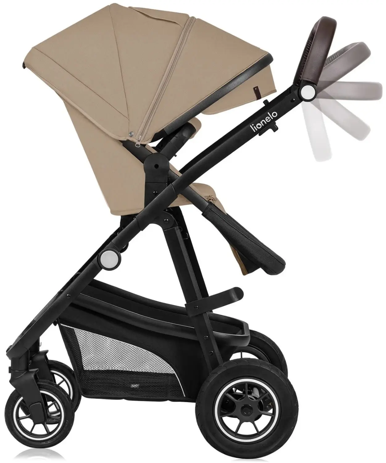 Carucior modular 3in1 Lionelo Bianka (Beige Sand)