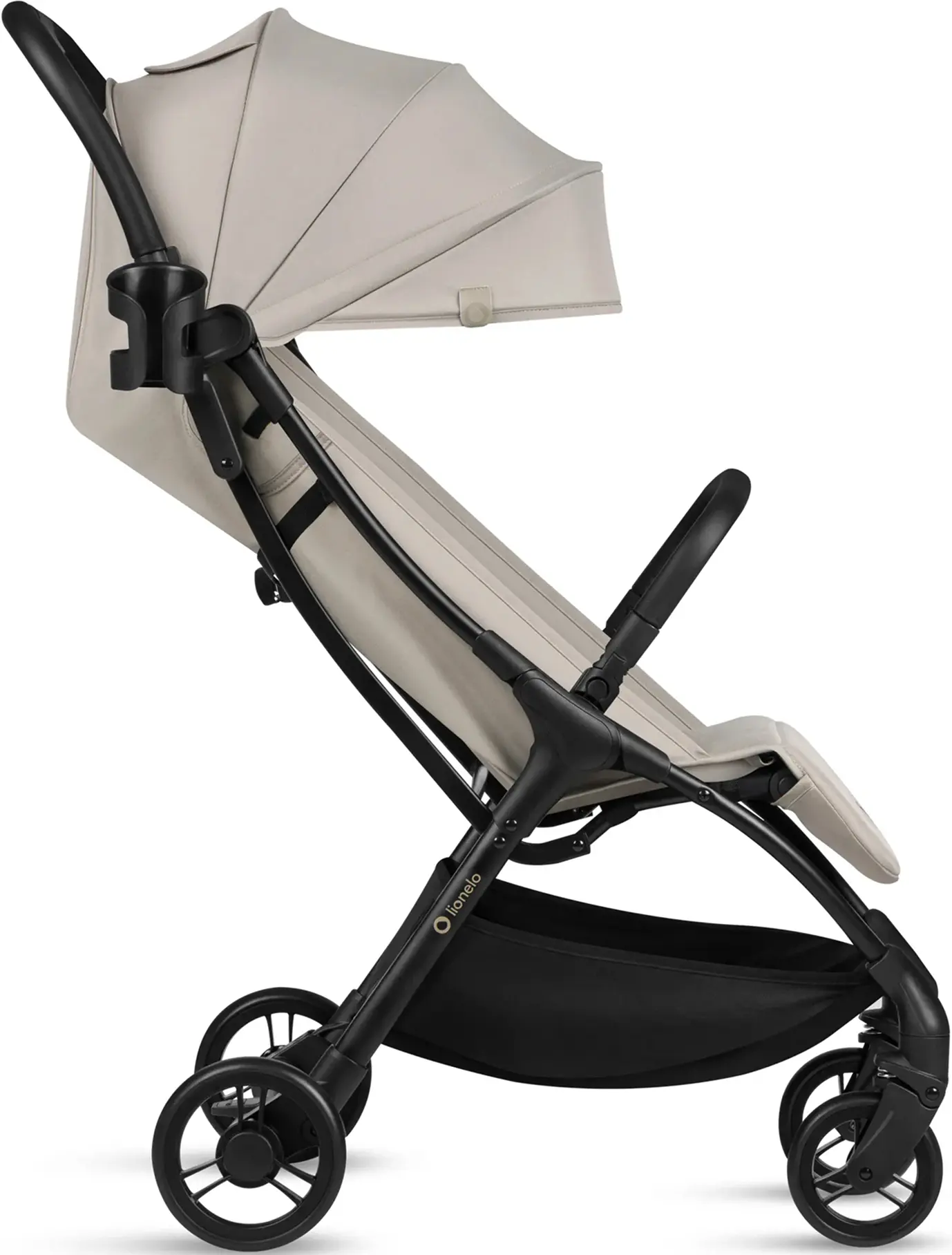 Carucior de plimbare Lionelo Agia (Beige Sand/Black) - 2