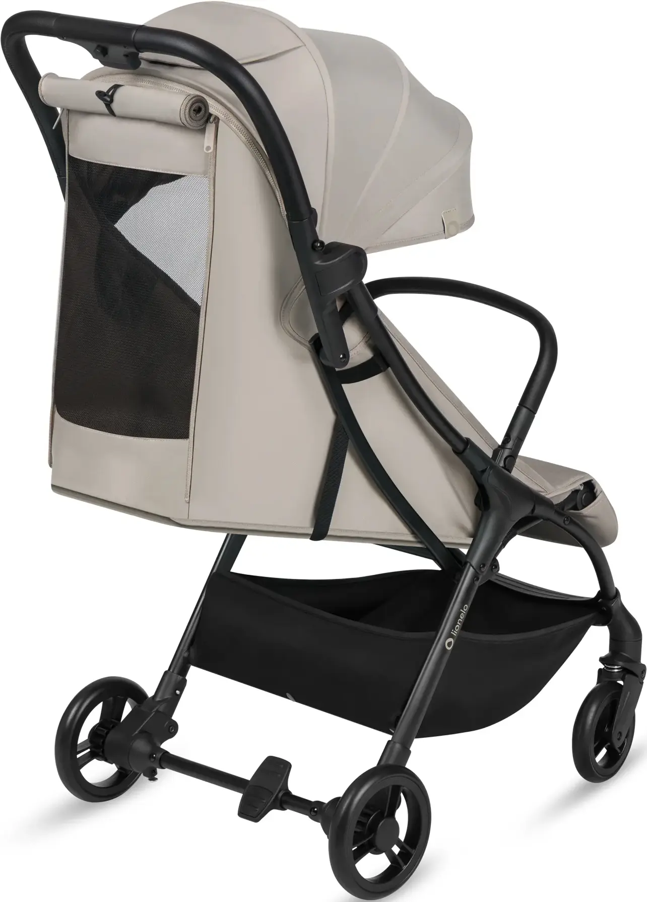 Carucior de plimbare Lionelo Agia (Beige Sand/Black) - 4