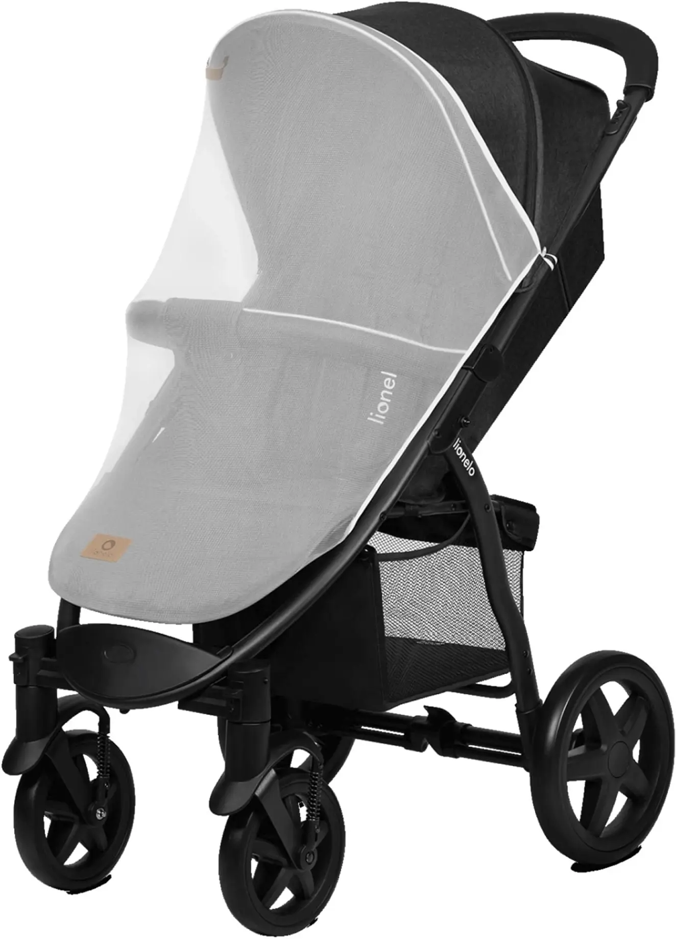 Carucior de plimbare Lionelo Annet Plus (Black Carbon) - 5