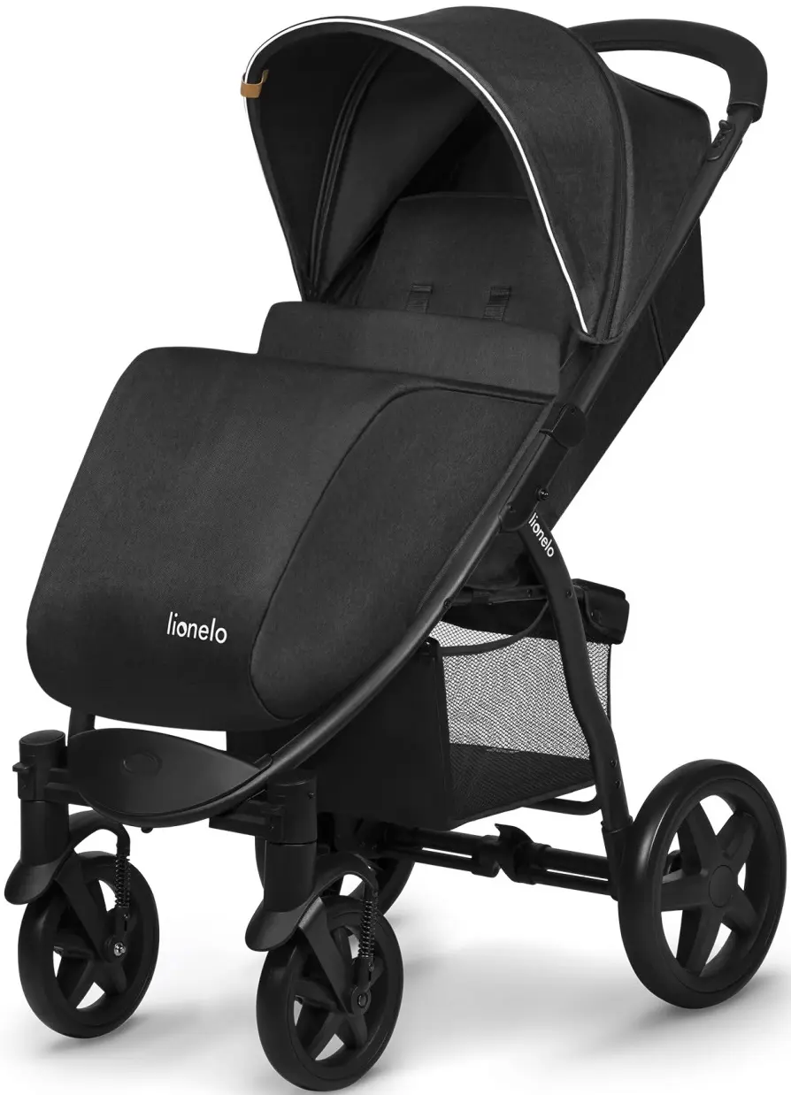 Carucior de plimbare Lionelo Annet Plus (Black Carbon)
