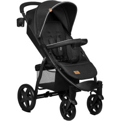 Carucior de plimbare Lionelo Annet Plus (Black Carbon)