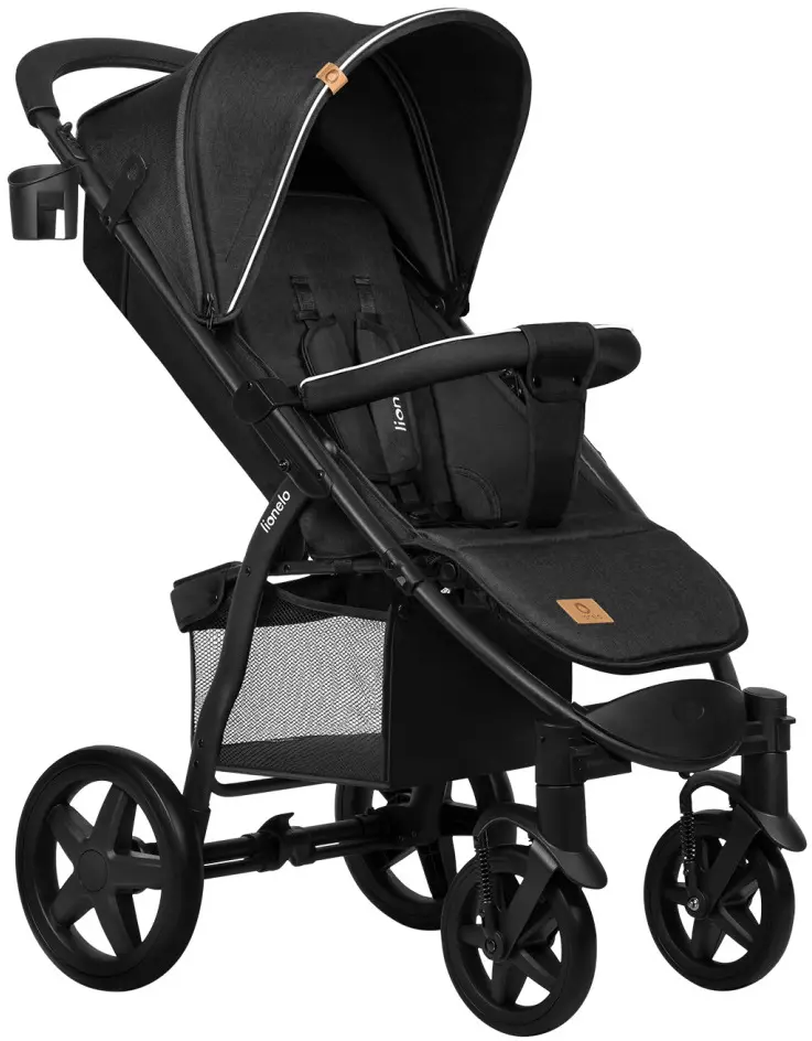 Carucior de plimbare Lionelo Annet Plus (Black Carbon)