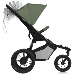 Carucior de plimbare Lionelo Azura (Green Forest) Thumb