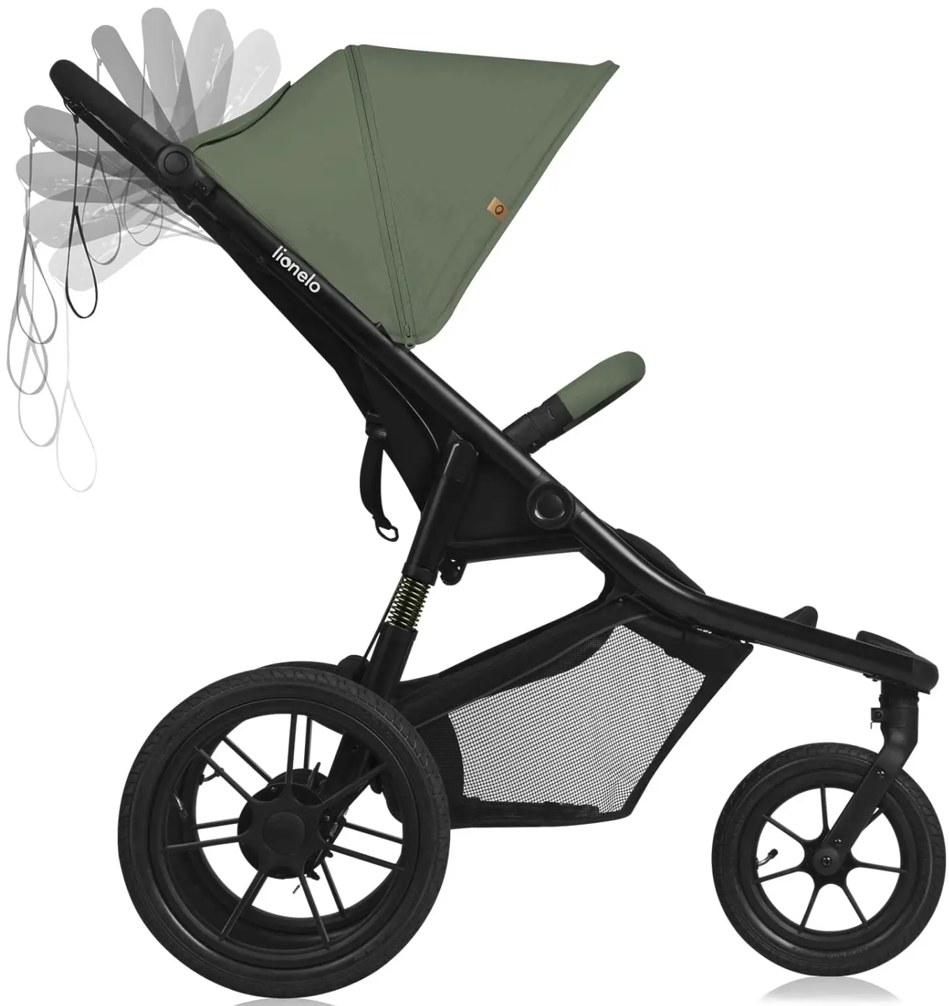Carucior de plimbare Lionelo Azura (Green Forest)