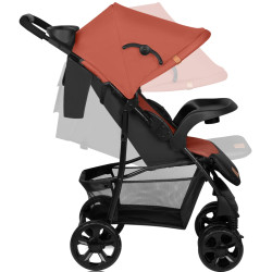 Carucior de plimbare Lionelo Emma Plus (Coral Pink) Thumb