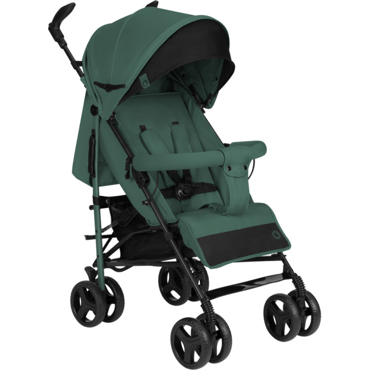 Коляска прогулочная Lionelo Irma (Black/Green Emerald)