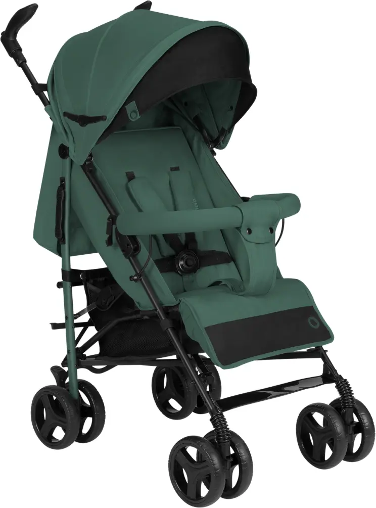 Carucior de plimbare Lionelo Irma (Black/Green Emerald)