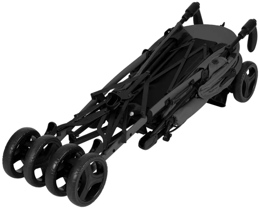 Carucior de plimbare Lionelo Irma (Black/Grey Stone) - 4