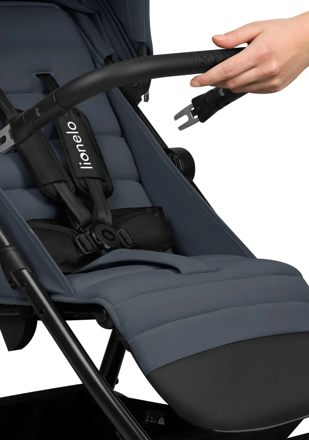 Коляска прогулочная Lionelo Iva (Grey Graphite)