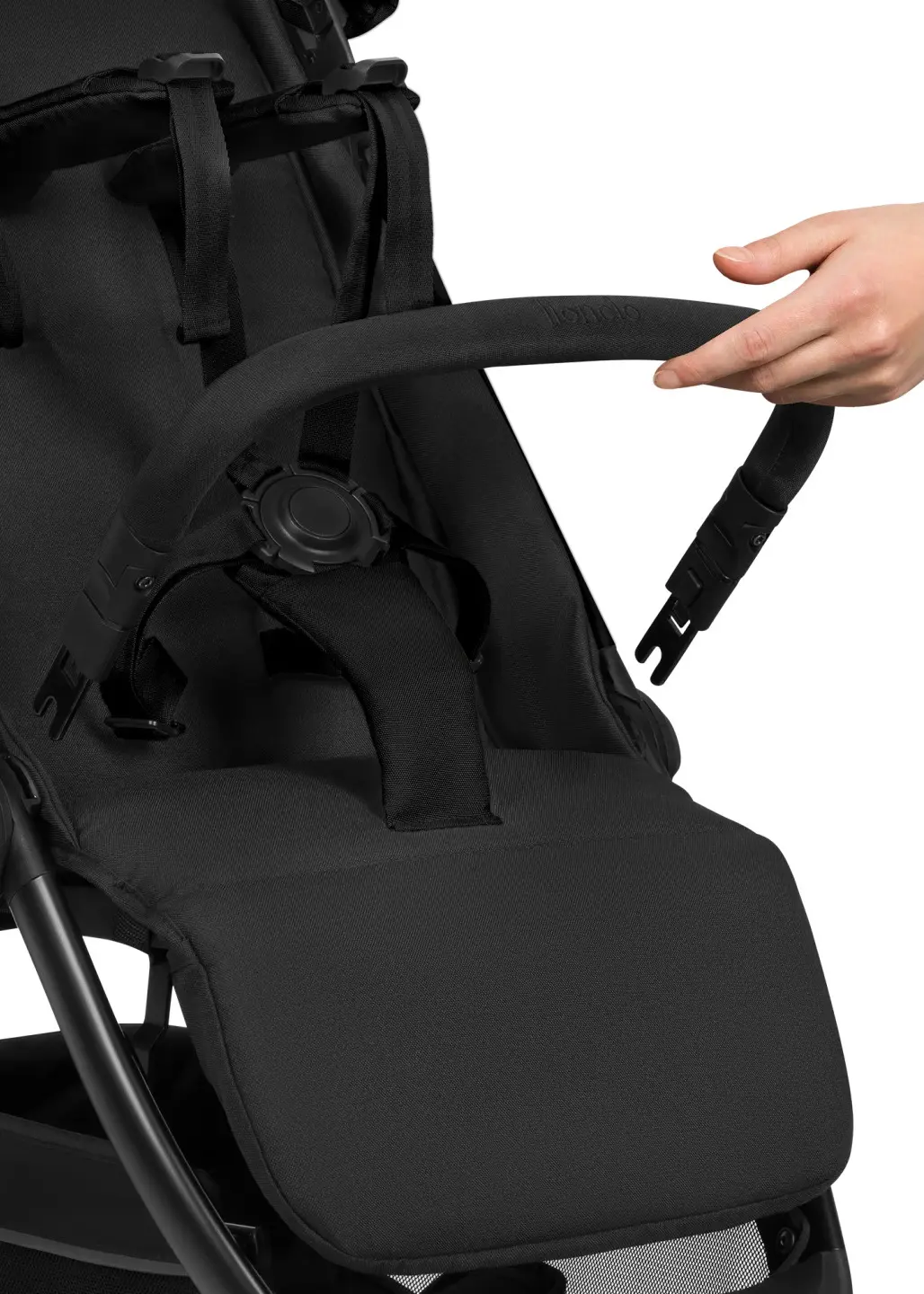 Коляска прогулочная Lionelo Julie Air (Black Onyx)