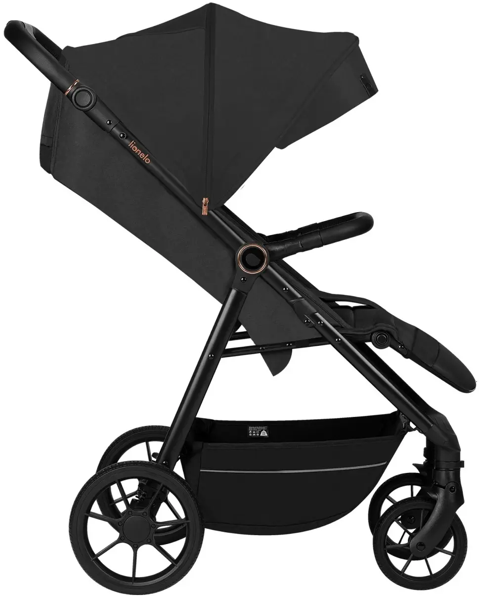 Carucior de plimbare Lionelo Mira (Black Onyx)