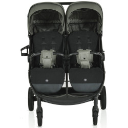 Carucior pentru gemeni Moni TwinGo (Mineral Green) Thumb