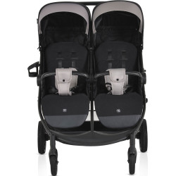 Carucior pentru gemeni Moni TwinGo (Onyx) Thumb