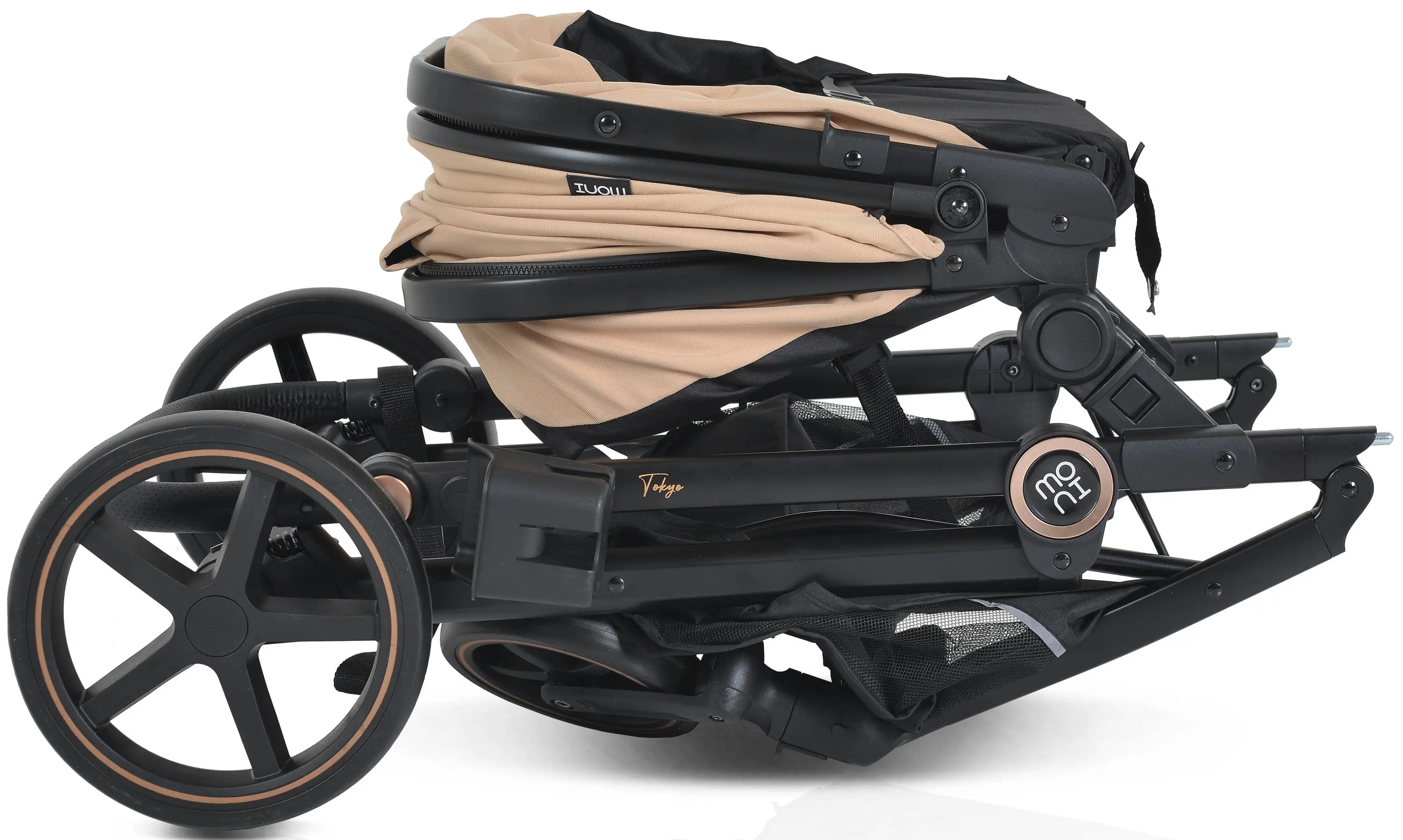 Carucior modular 2in1 Moni Tokyo (Beige)