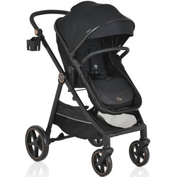 Carucior modular 2in1 Moni Tokyo (Black) Thumb