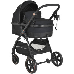 Коляска модульная 2в1 Moni Tokyo (Black)