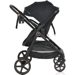Carucior modular 2in1 Moni Tokyo (Black) Thumb