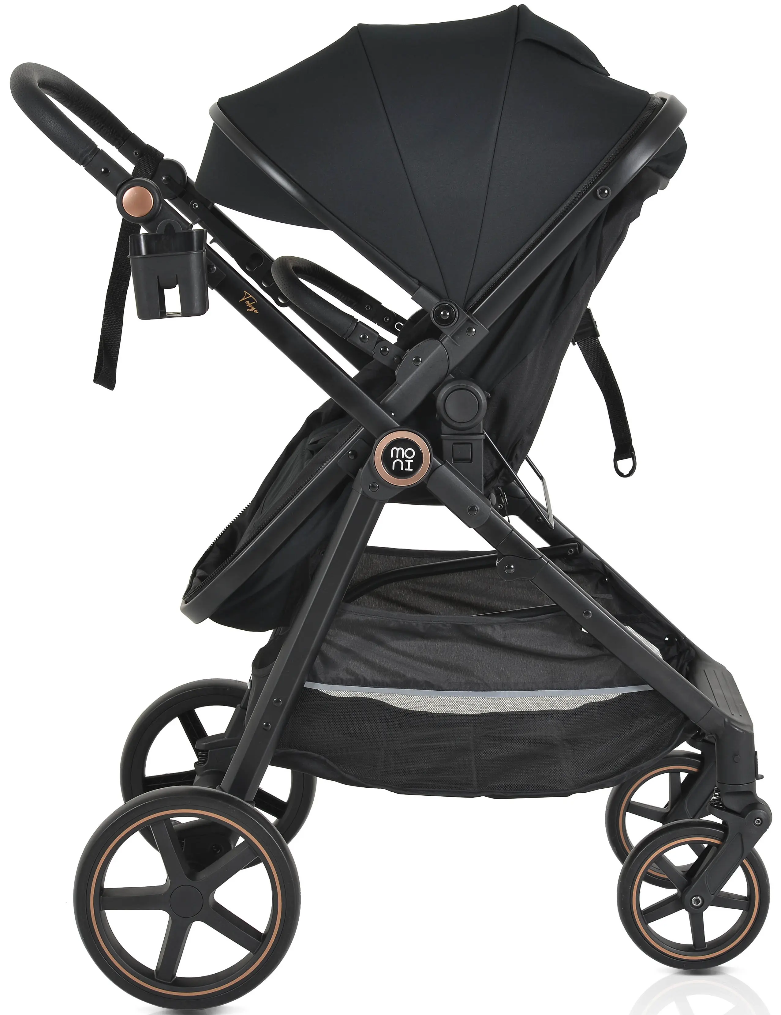 Carucior modular 2in1 Moni Tokyo (Black)