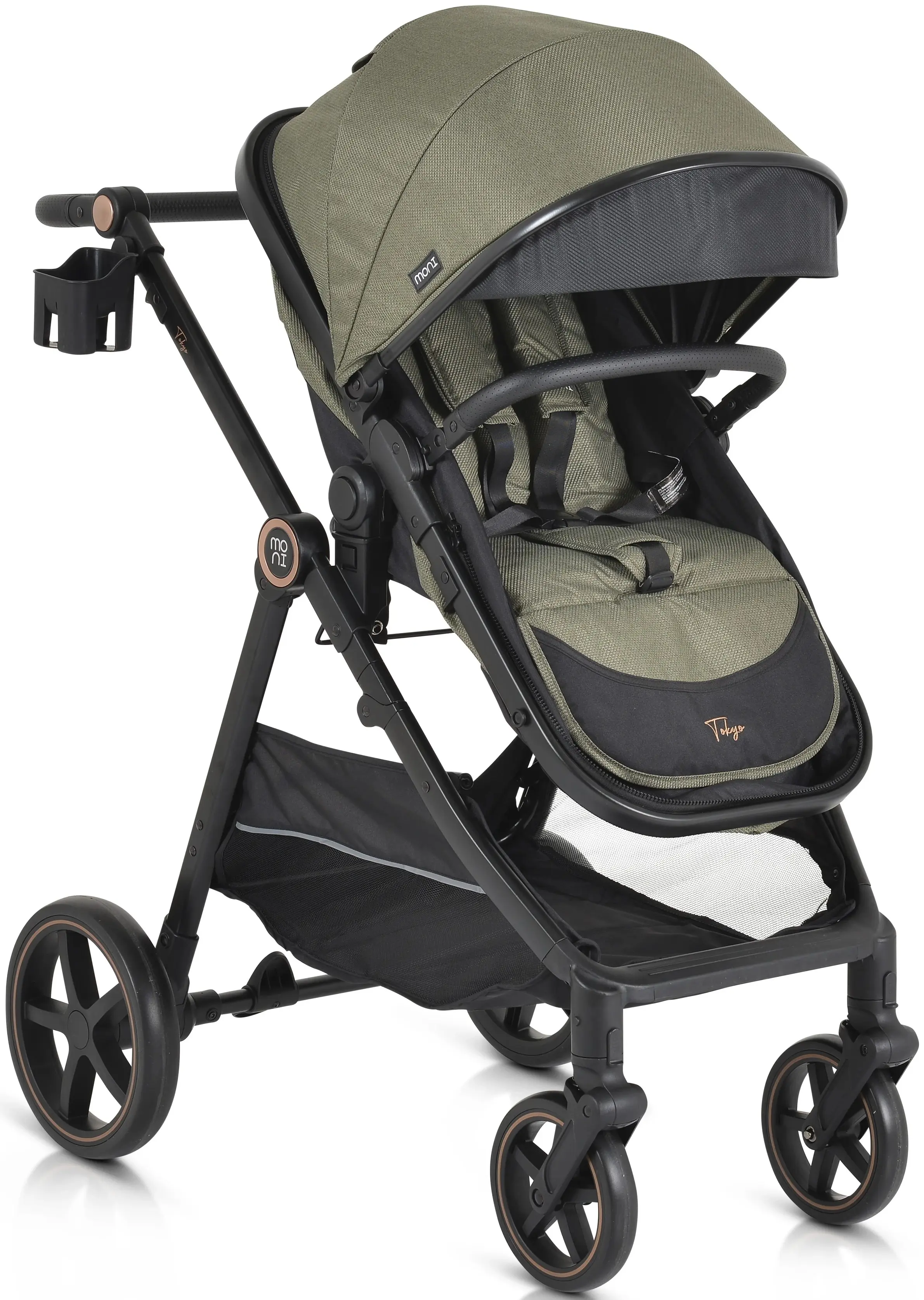 Коляска модульная 2в1 Moni Tokyo (Green)