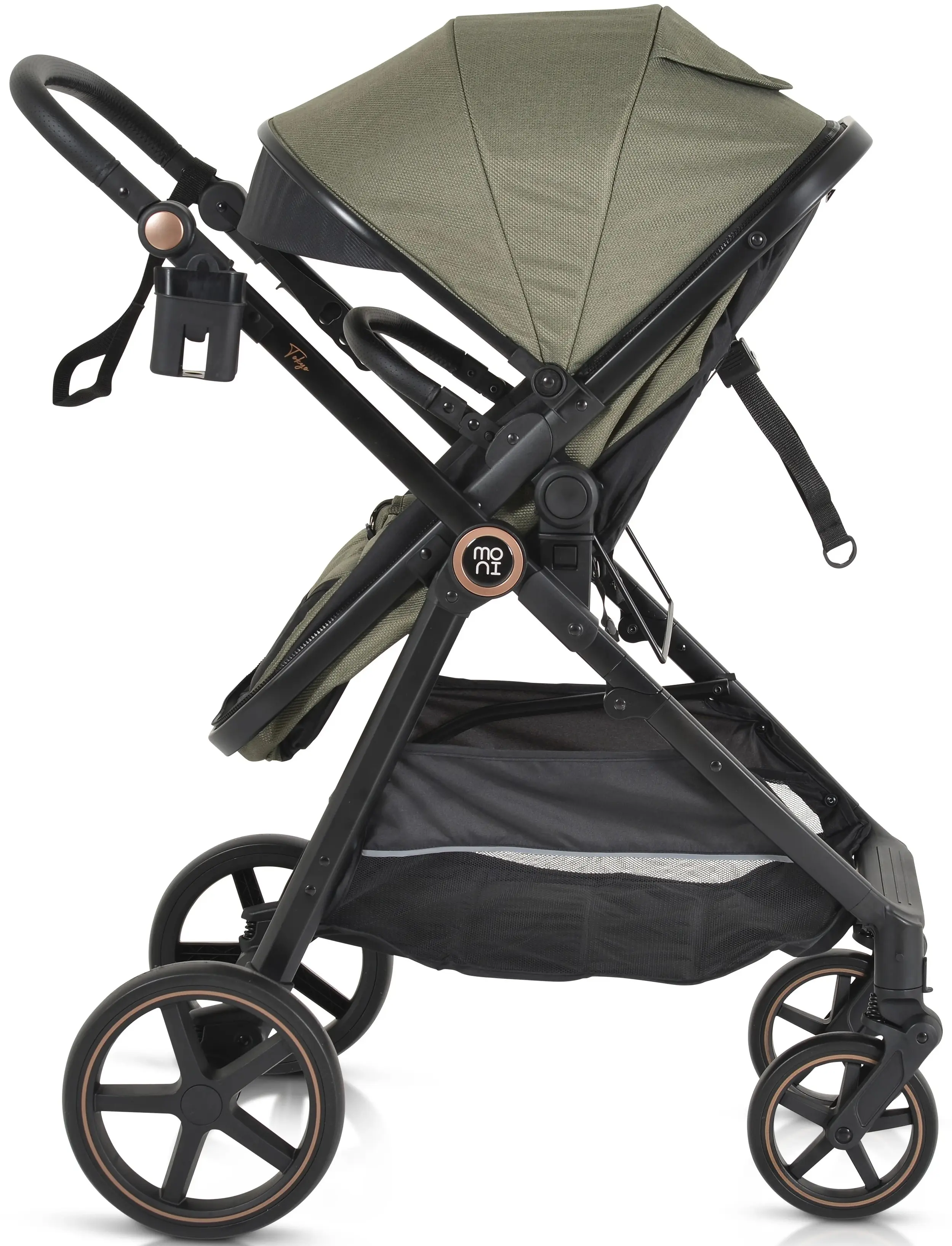 Коляска модульная 2в1 Moni Tokyo (Green)
