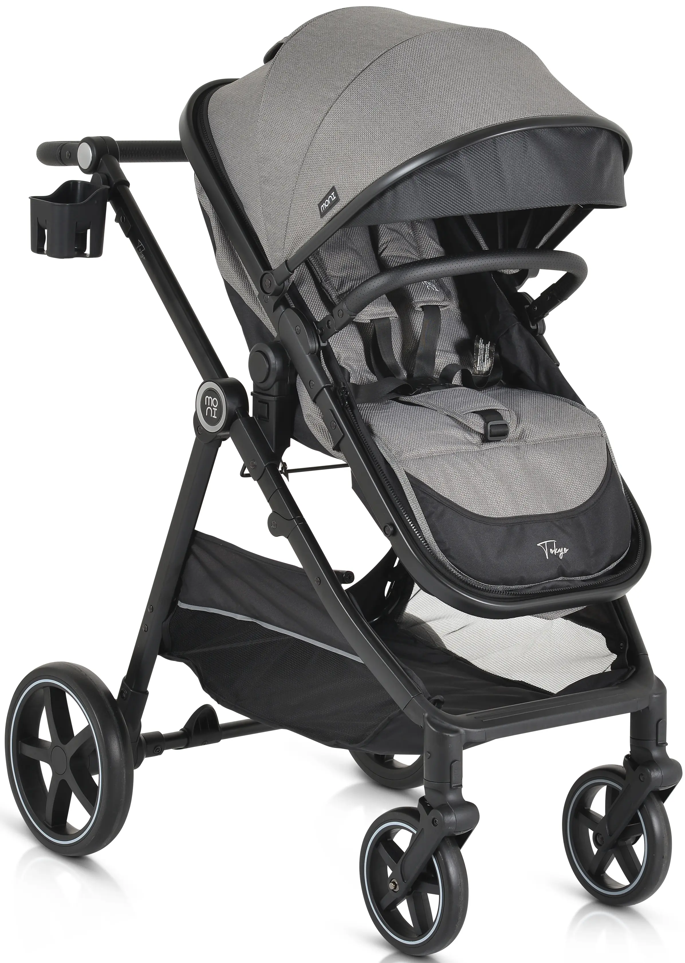 Carucior modular 2in1 Moni Tokyo (Grey)