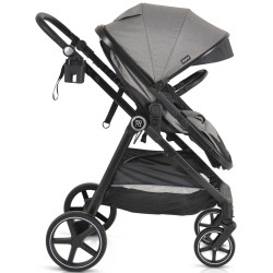 Carucior modular 2in1 Moni Tokyo (Grey) Thumb