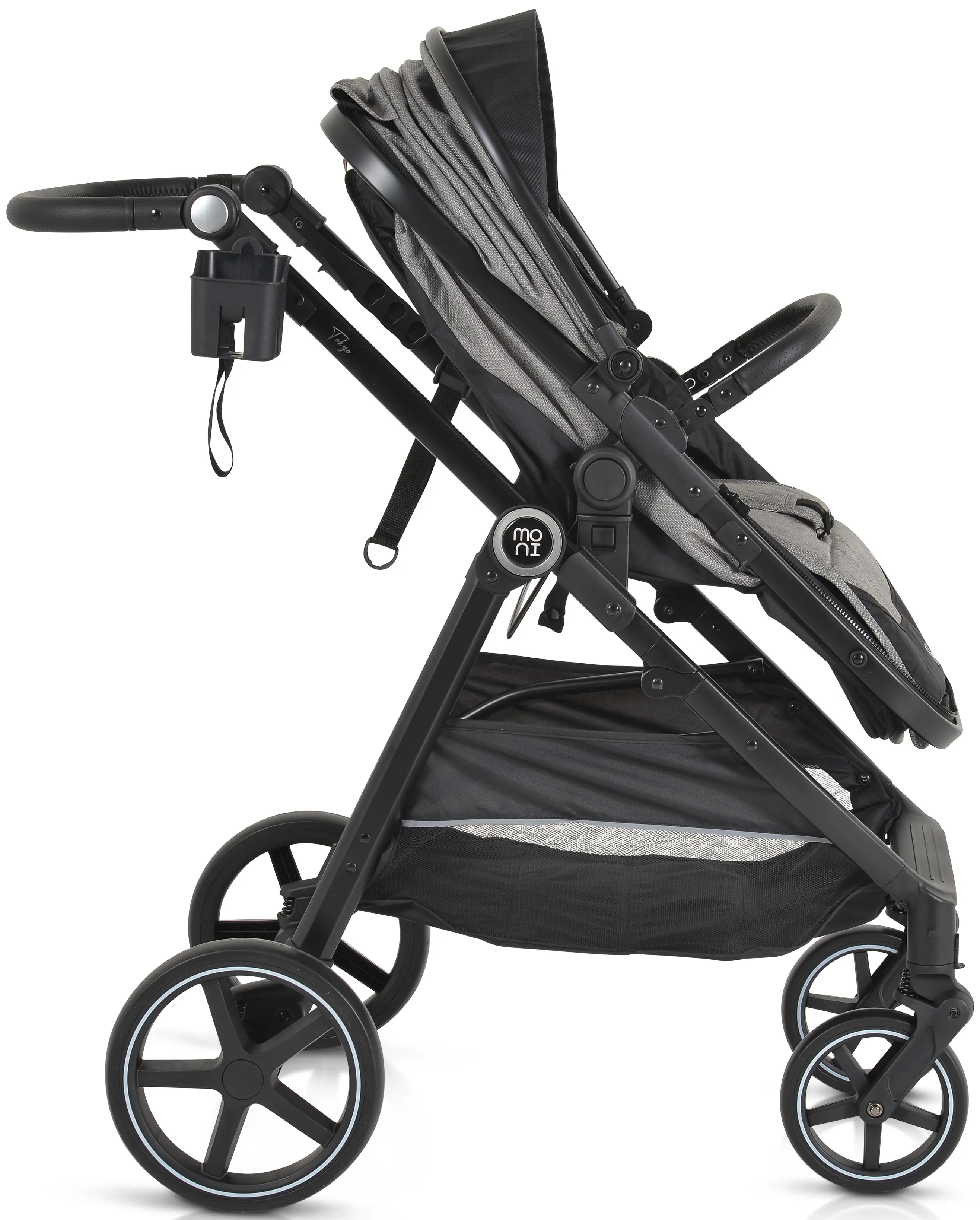Carucior modular 2in1 Moni Tokyo (Grey)